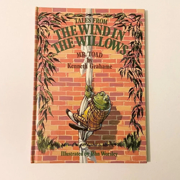 Vintage 1983 Tales From The Wind In The Willow Mr Toad Kenneth Grahame - Picture 1 of 12